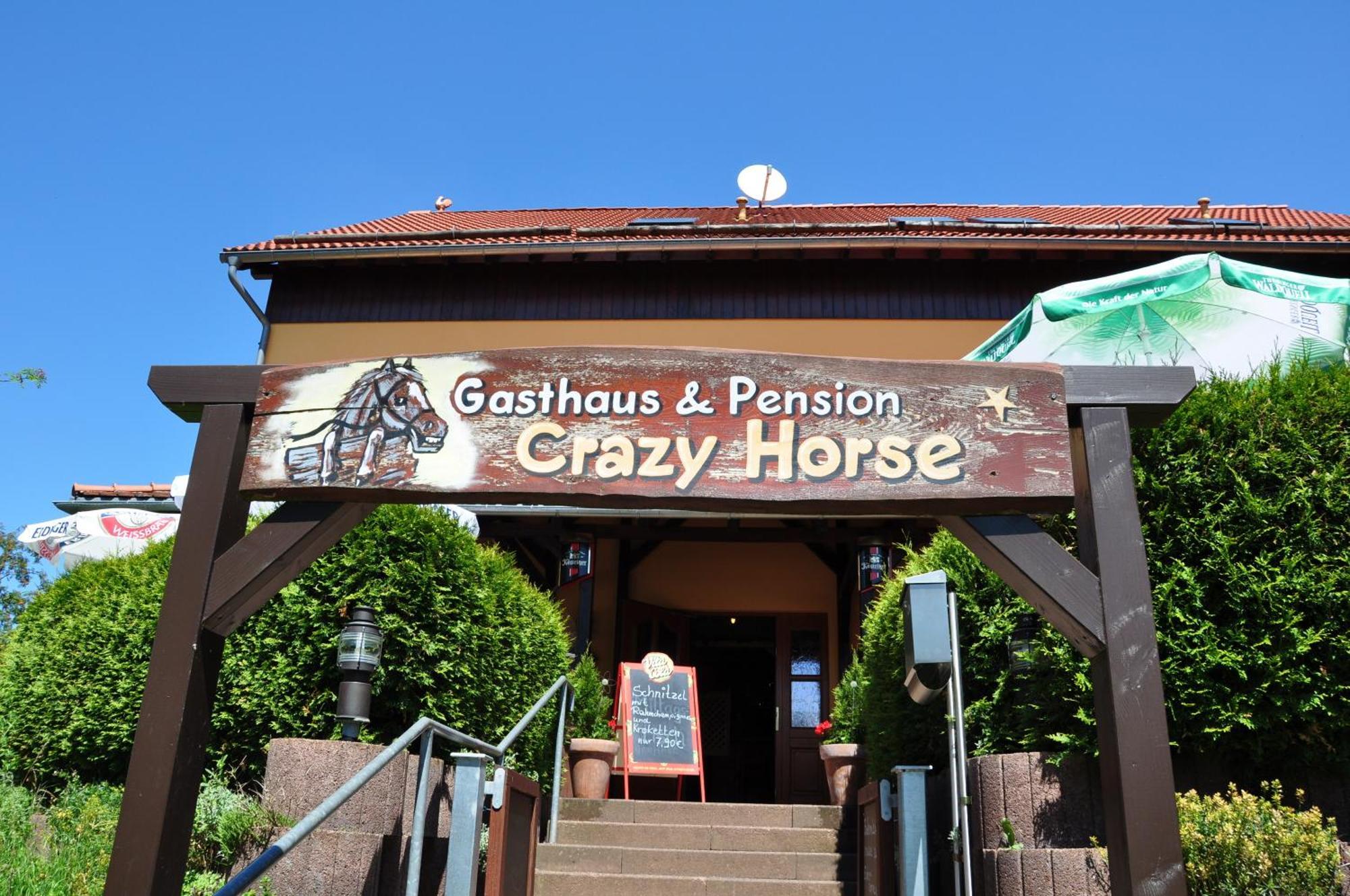 Steakhouse & Pension Crazy Horse Suhl Exterior foto